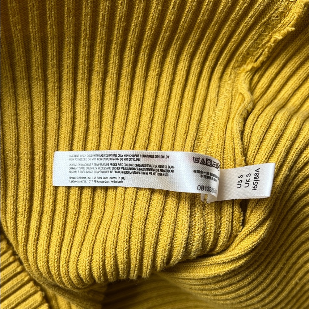 FP Movement by Free People Yellow Cowl Neck Sweater - Picture 5 of 12